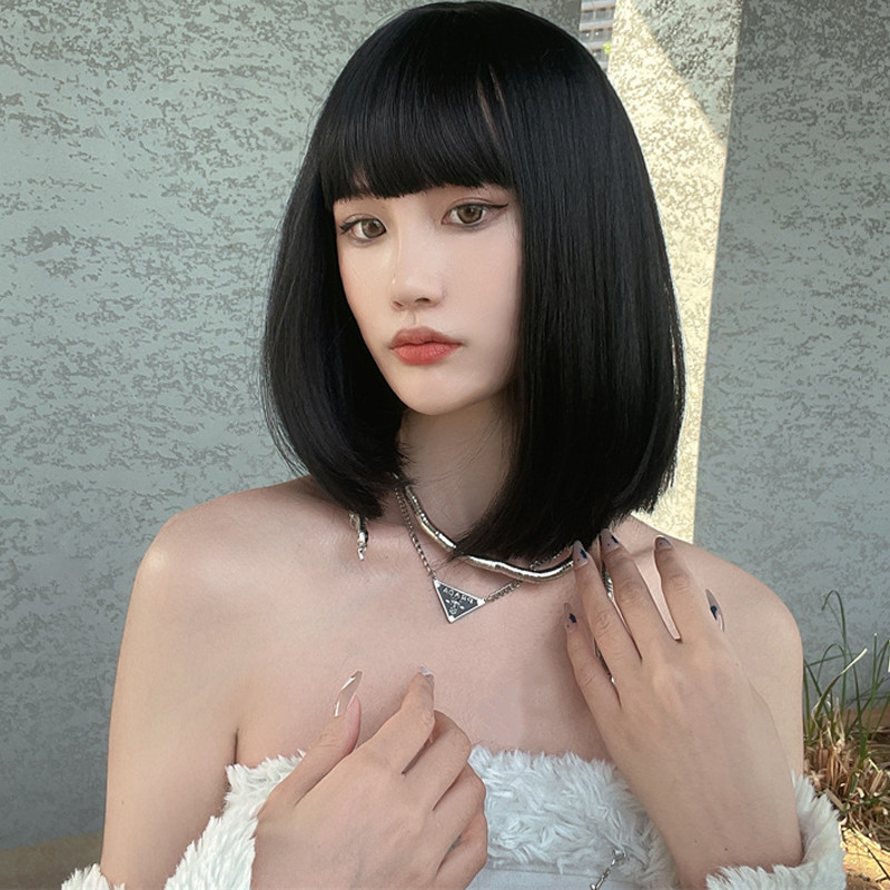 Wig Fiber Net - Новый натуральный синтетический парик, женский короткий