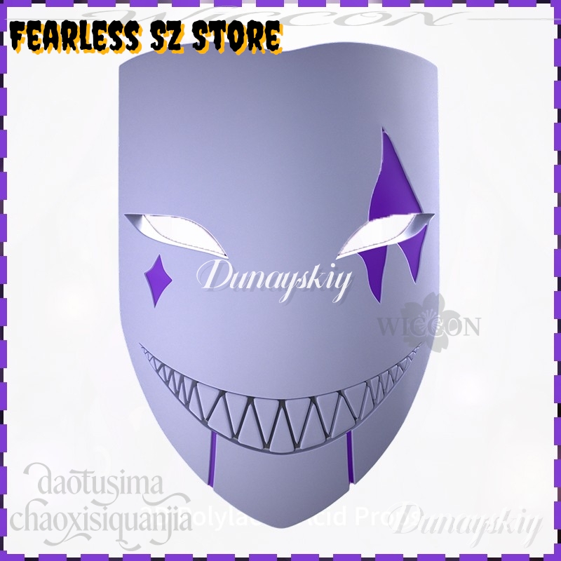 Free Cosplay Prop Patterns - DUNAYSKIY %& Cosplay Jesterr Фиолетовая маска-череп