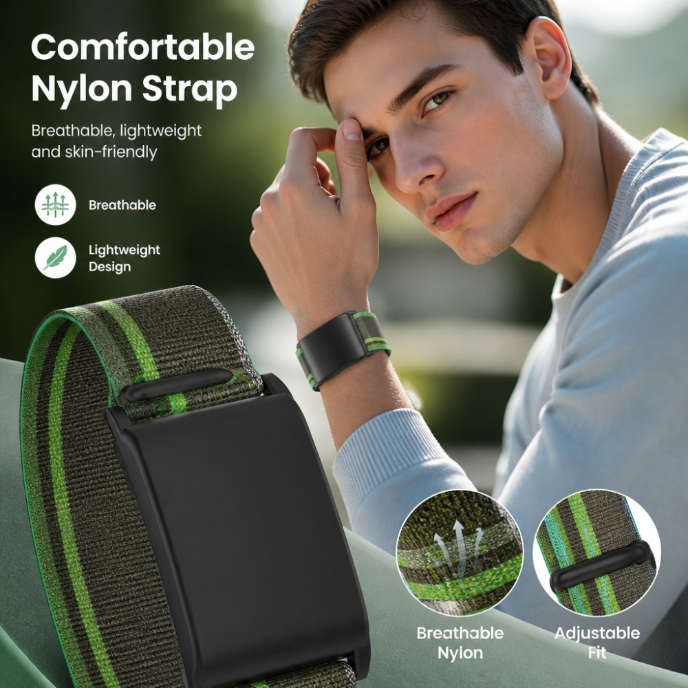 Velcro Hook Loop - Для браслета WHOOP 4.0: нейлоновый ремешок