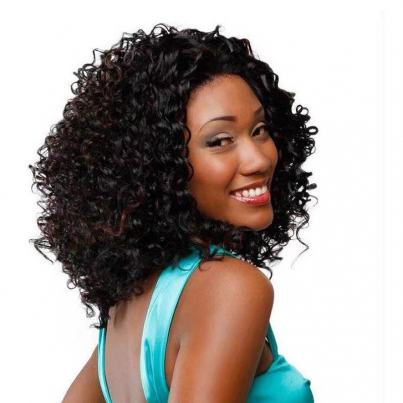 Wig Fiber Net - Европейские и американские короткие кудрявые парики