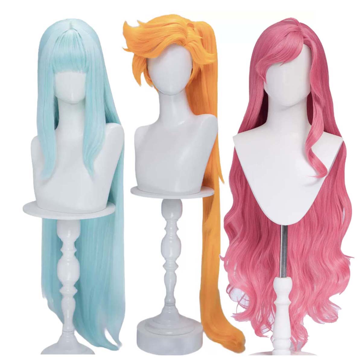 Wig Fiber Net - Женский парик для косплея Аниме Айрис