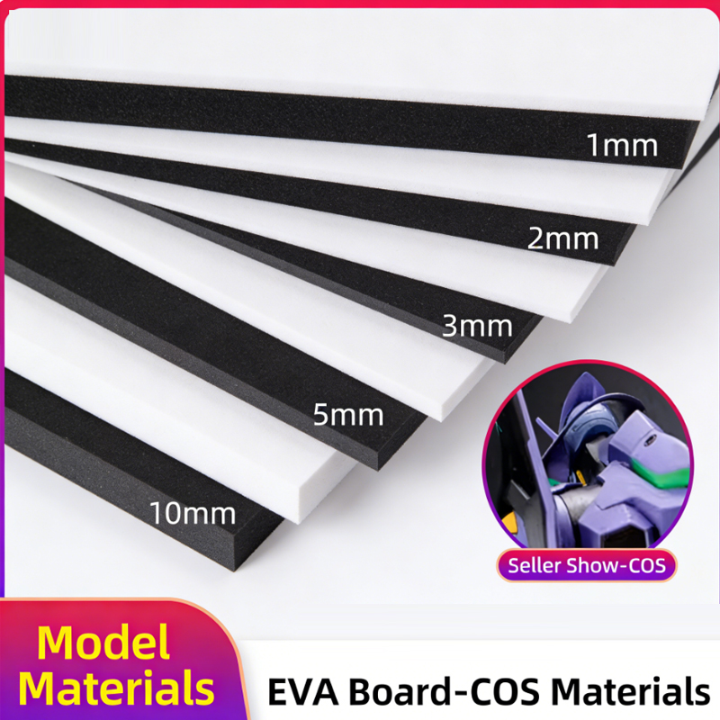 Cosplay Props Eva Foam - Материал из черного ЭВА-пенопласта толщиной 38