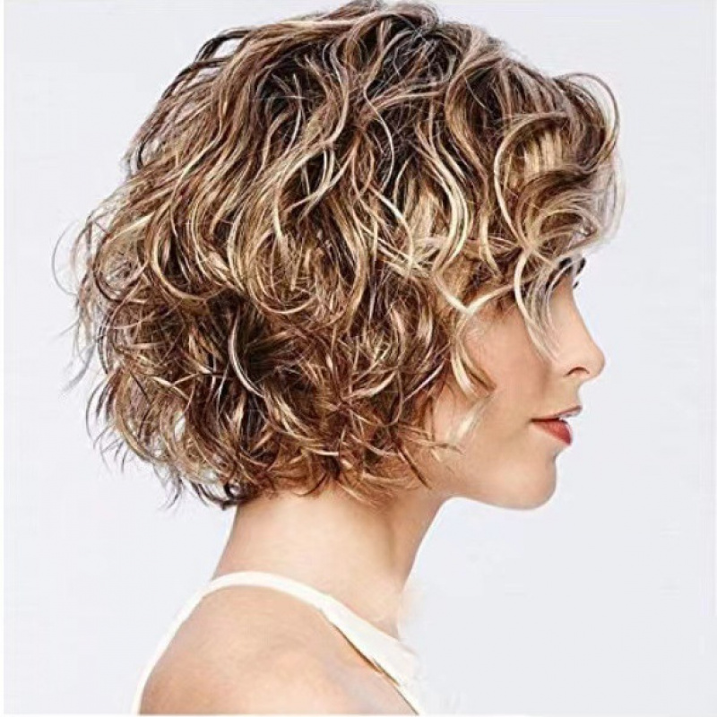 Wig Fiber Net - Европейский и американский стильный парик для
