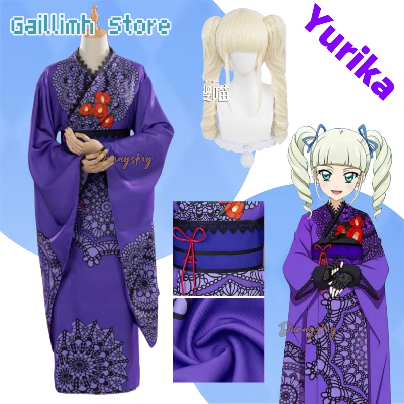 Айкацу! Юрика Туду Юката кимон – обзор и цена Cosplay Prop Pattern