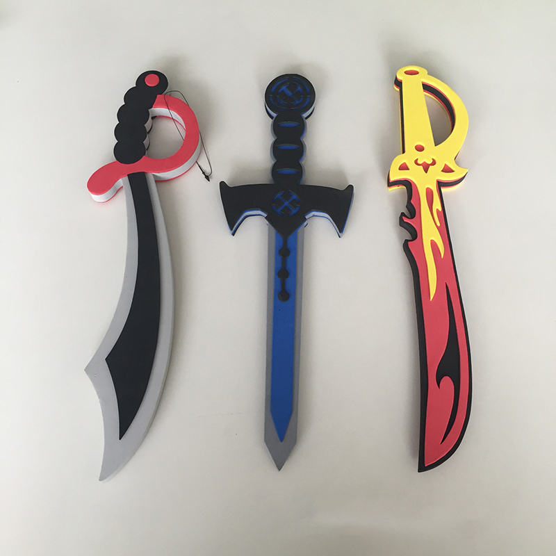 Пиратский меч из ЭВА, реквизит – обзор и цена Cosplay Props Eva Foam
