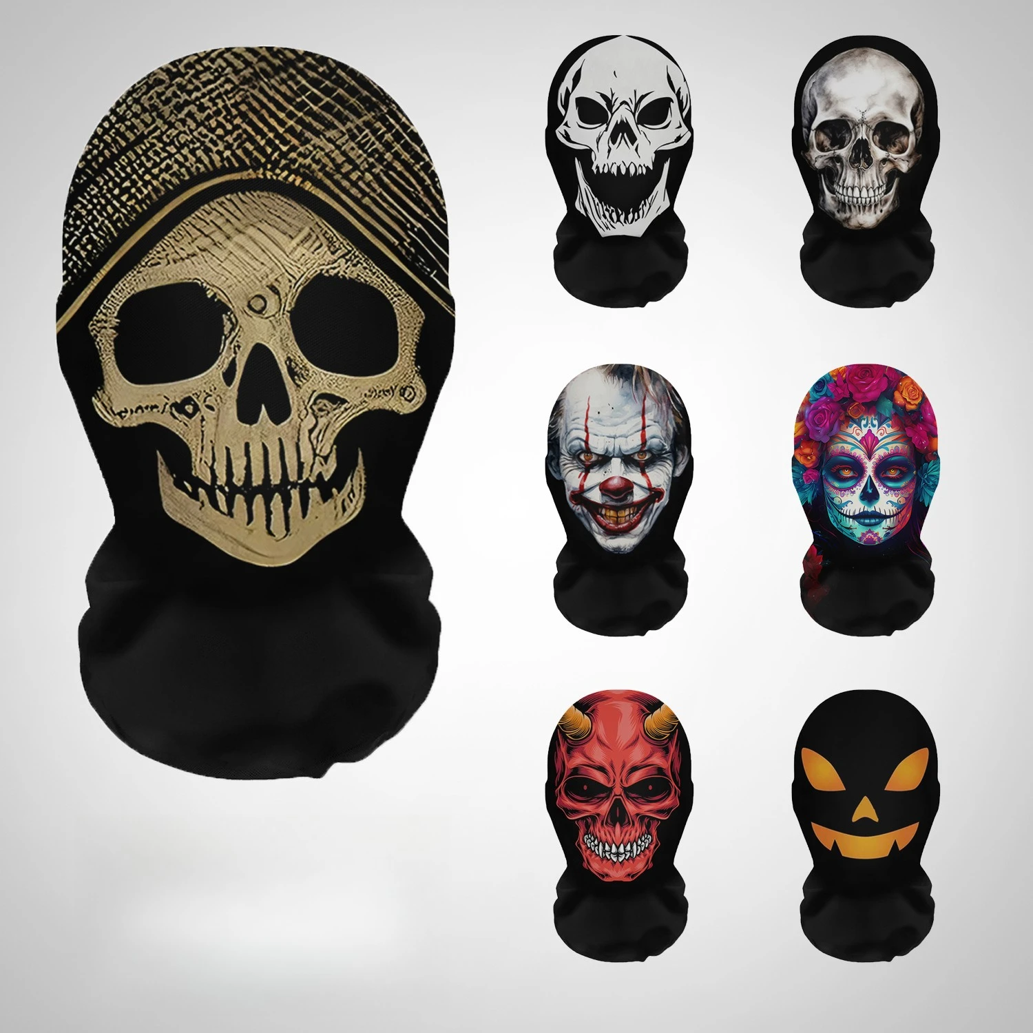 Хэллоуин Террор Маски 3D Печат – обзор и цена Free Cosplay Prop Patterns