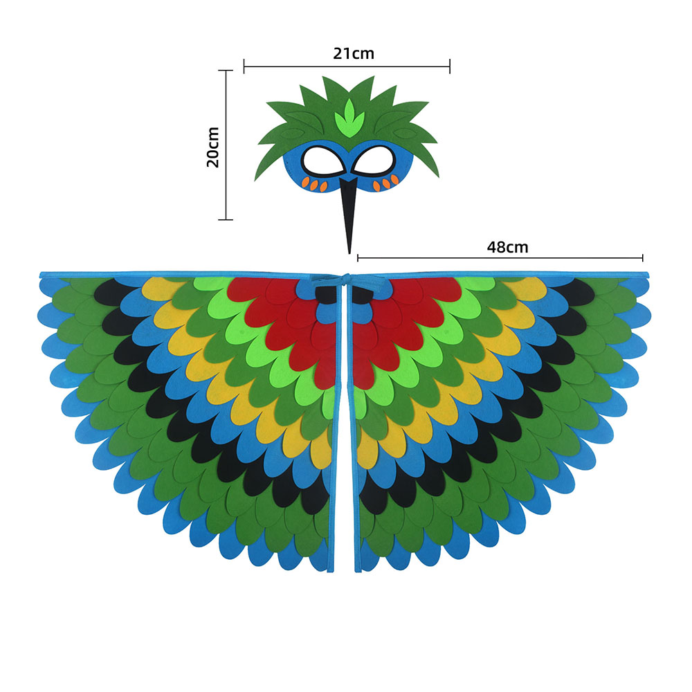 Милый костюм с крыльями совы,  – обзор и цена Free Cosplay Prop Patterns