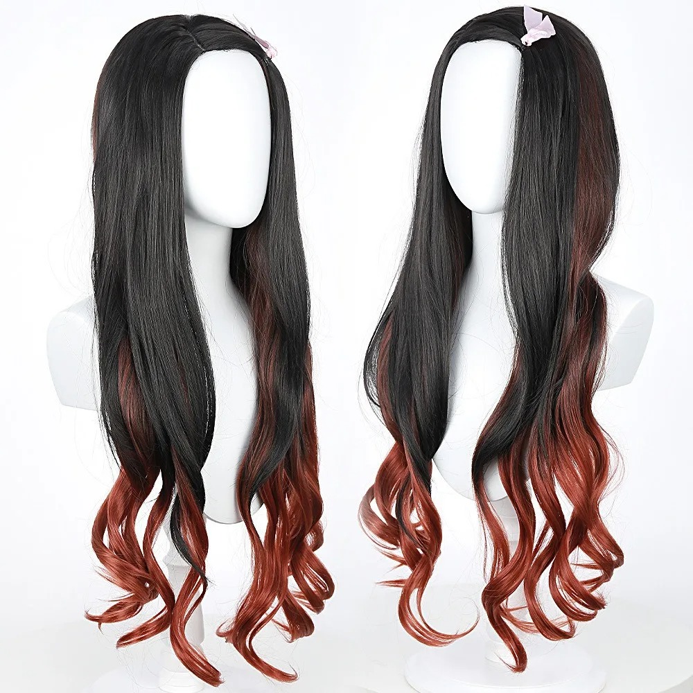 Черный с темно-красным градиен – обзор и цена Wig Fiber Net