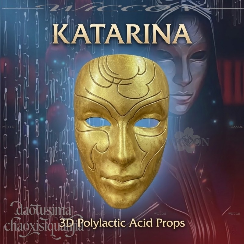 Маска Fantasias Katarina в сти – обзор и цена Free Cosplay Prop Patterns